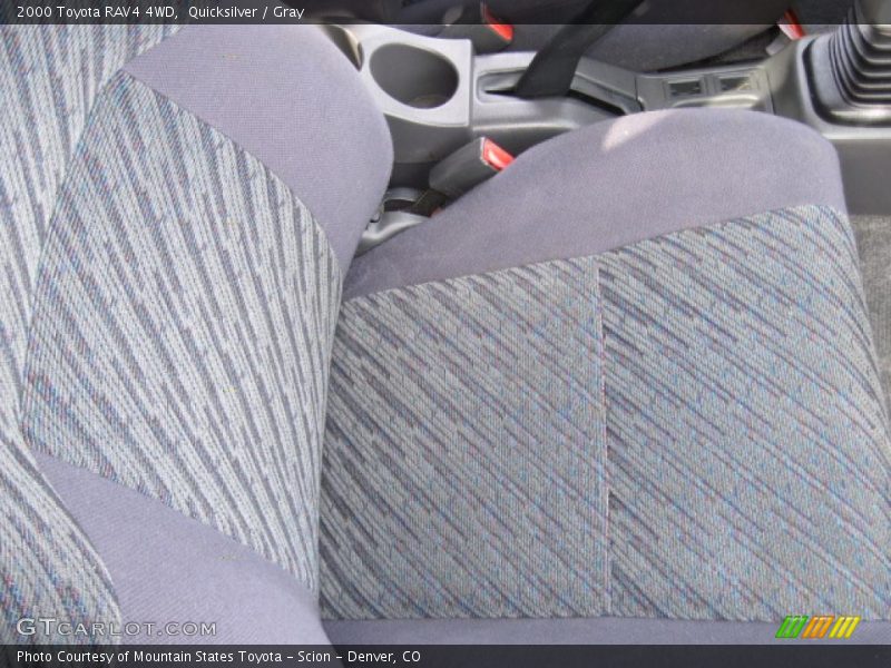 Quicksilver / Gray 2000 Toyota RAV4 4WD