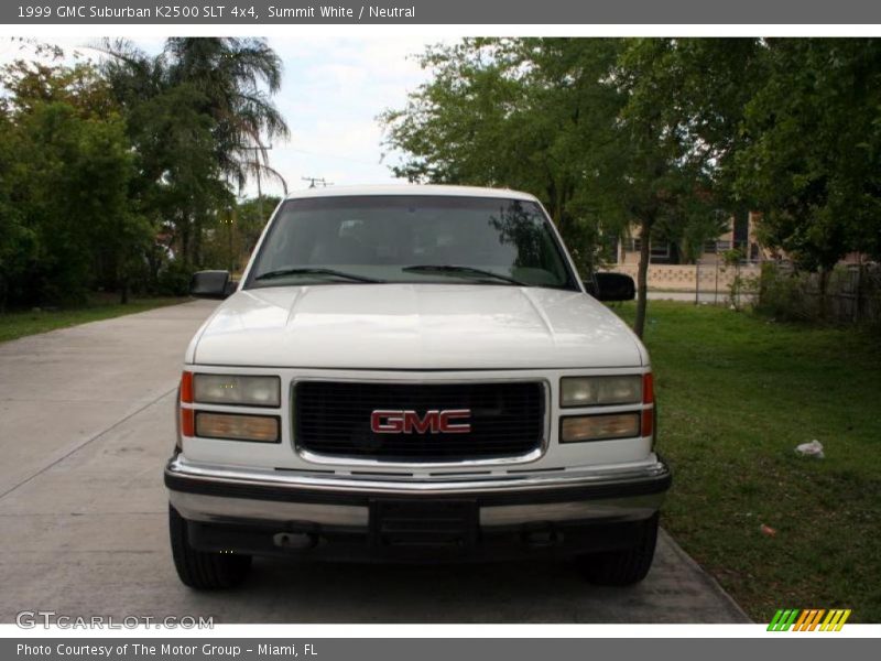 Summit White / Neutral 1999 GMC Suburban K2500 SLT 4x4