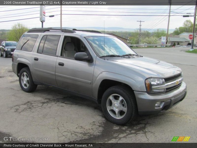 Graystone Metallic / Light Gray 2006 Chevrolet TrailBlazer EXT LS 4x4