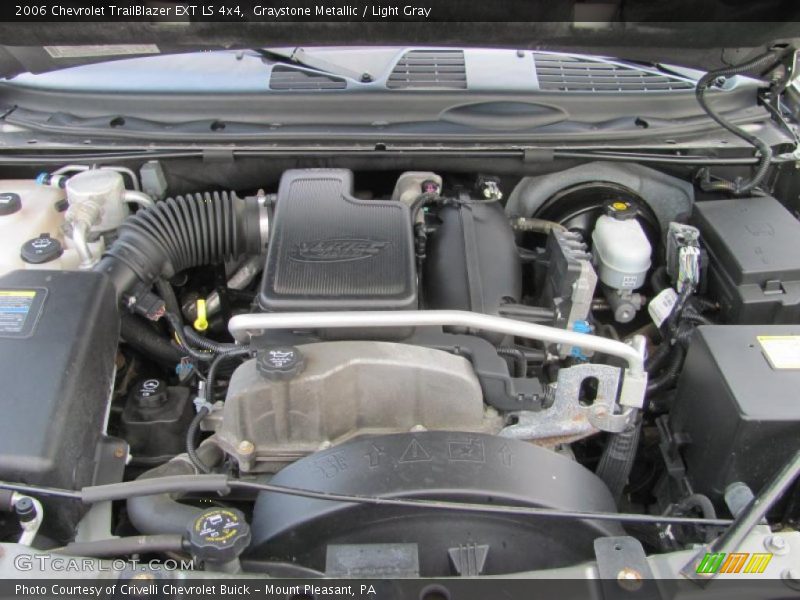 Graystone Metallic / Light Gray 2006 Chevrolet TrailBlazer EXT LS 4x4