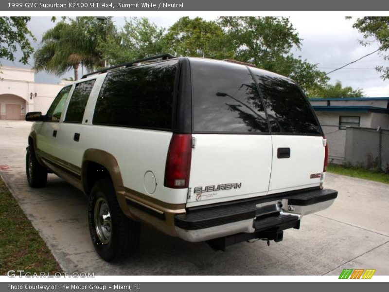 Summit White / Neutral 1999 GMC Suburban K2500 SLT 4x4