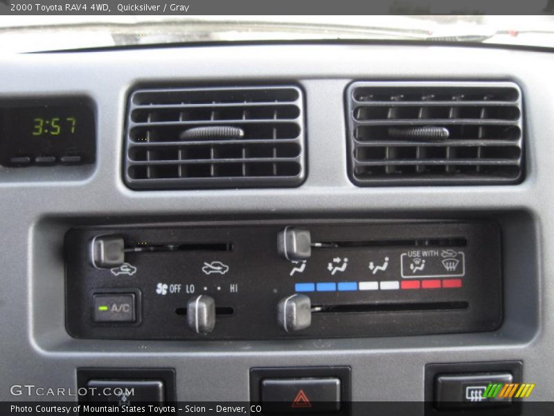 Quicksilver / Gray 2000 Toyota RAV4 4WD