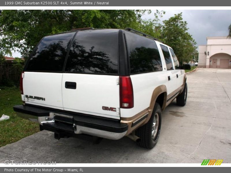Summit White / Neutral 1999 GMC Suburban K2500 SLT 4x4