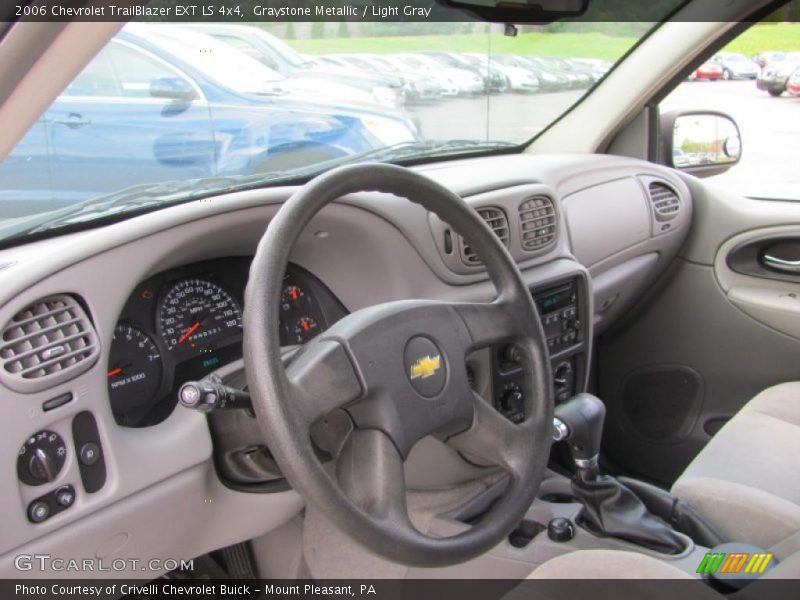Graystone Metallic / Light Gray 2006 Chevrolet TrailBlazer EXT LS 4x4
