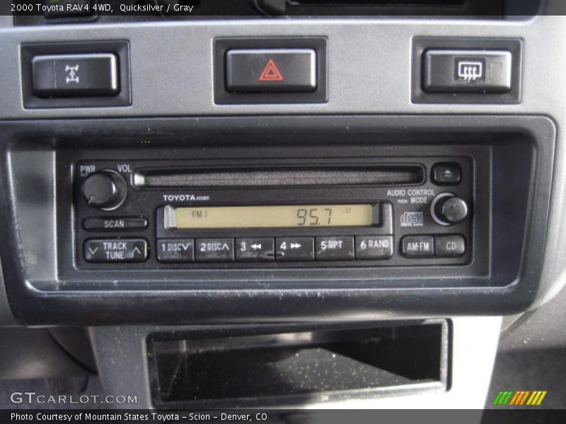Quicksilver / Gray 2000 Toyota RAV4 4WD