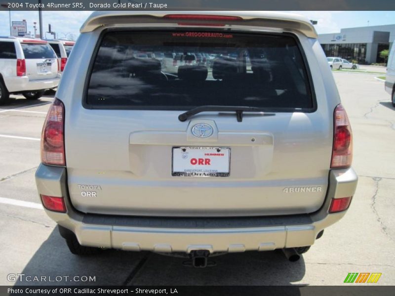 Dorado Gold Pearl / Taupe 2004 Toyota 4Runner SR5