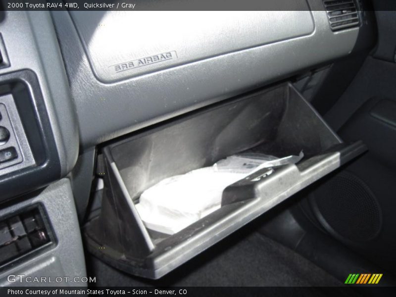 Quicksilver / Gray 2000 Toyota RAV4 4WD