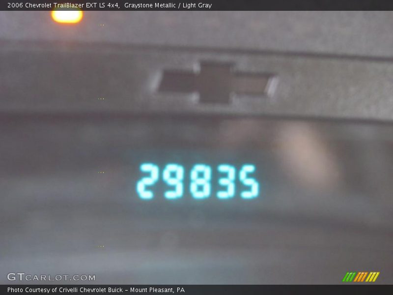 Graystone Metallic / Light Gray 2006 Chevrolet TrailBlazer EXT LS 4x4