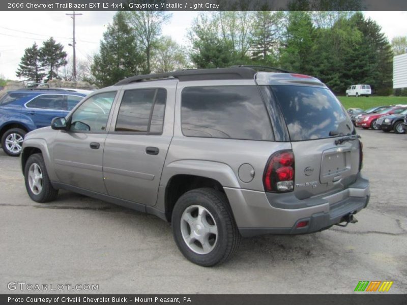 Graystone Metallic / Light Gray 2006 Chevrolet TrailBlazer EXT LS 4x4