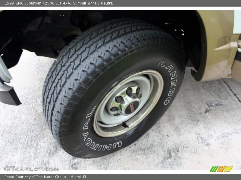 Summit White / Neutral 1999 GMC Suburban K2500 SLT 4x4