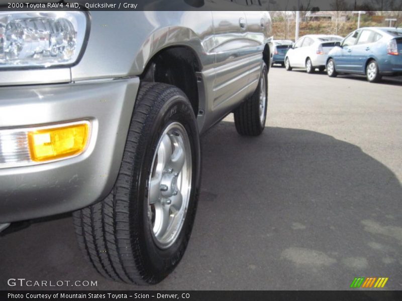 Quicksilver / Gray 2000 Toyota RAV4 4WD