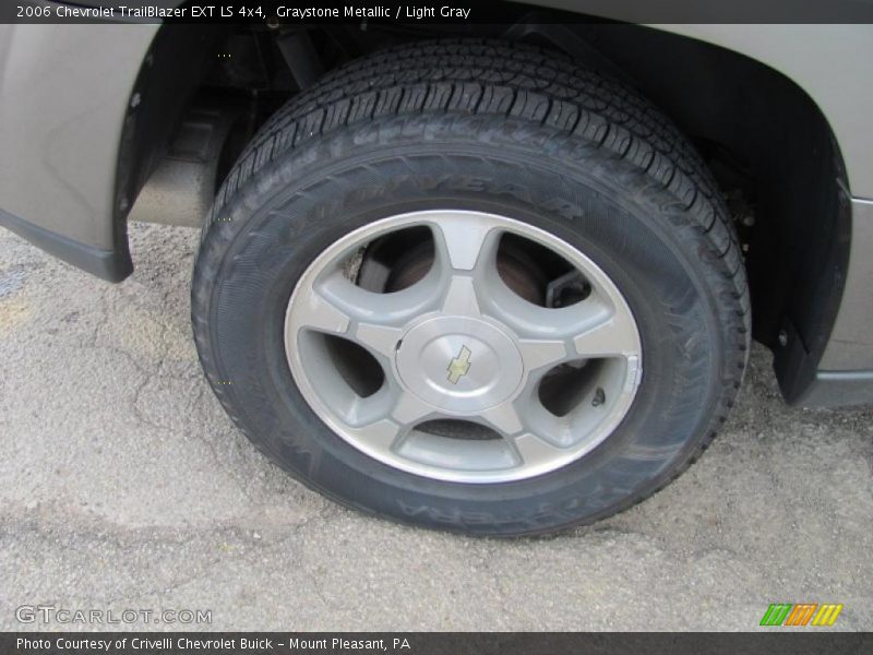 Graystone Metallic / Light Gray 2006 Chevrolet TrailBlazer EXT LS 4x4