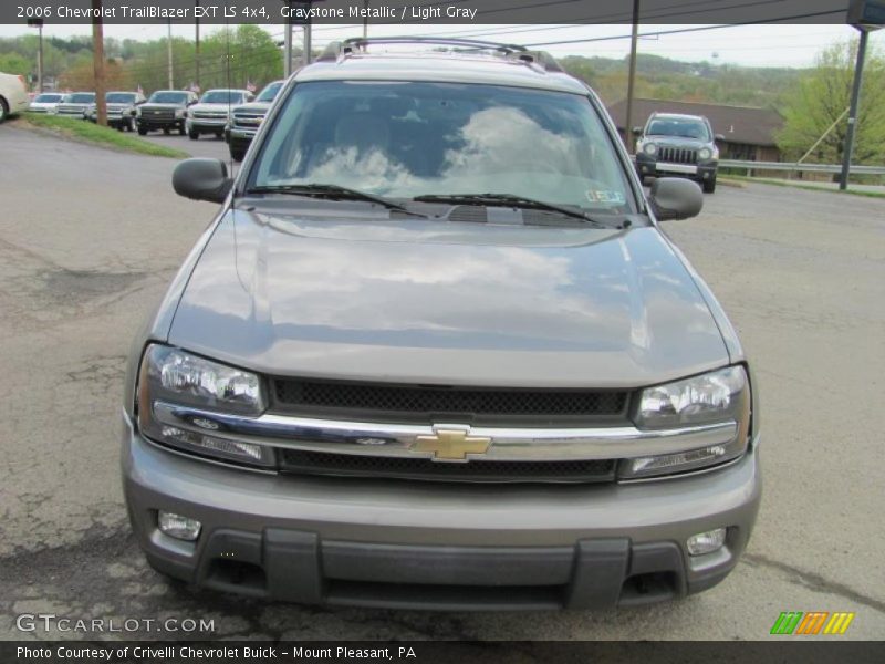 Graystone Metallic / Light Gray 2006 Chevrolet TrailBlazer EXT LS 4x4