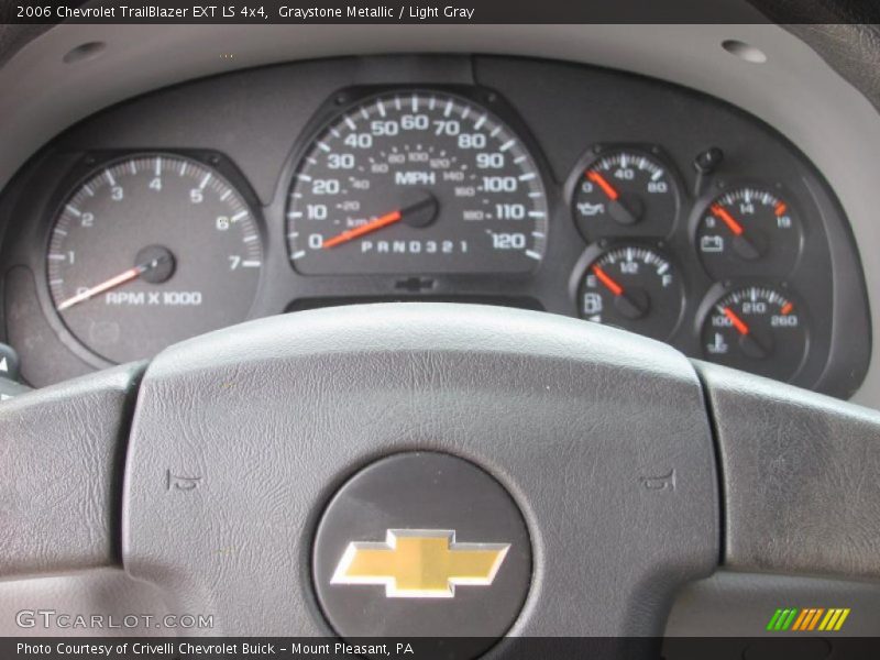 Graystone Metallic / Light Gray 2006 Chevrolet TrailBlazer EXT LS 4x4