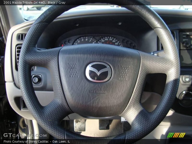 Black / Gray 2001 Mazda Tribute DX 4WD