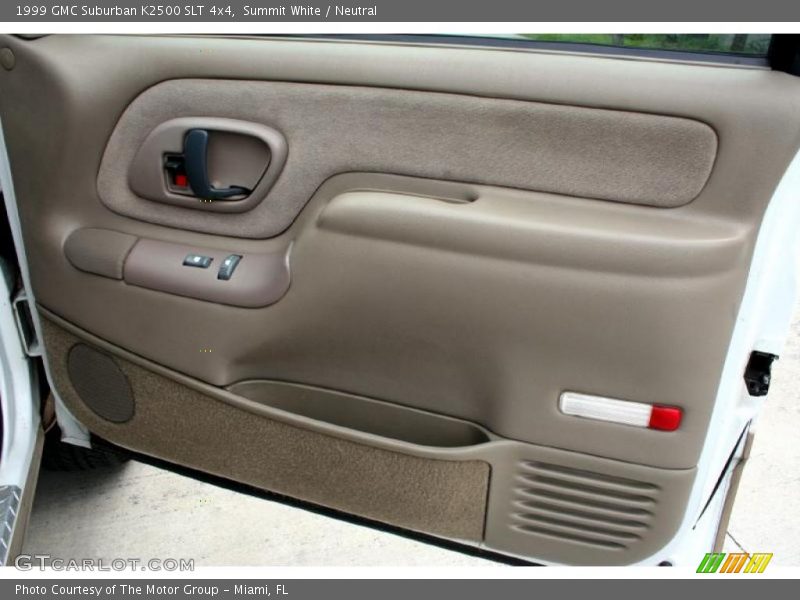 Summit White / Neutral 1999 GMC Suburban K2500 SLT 4x4