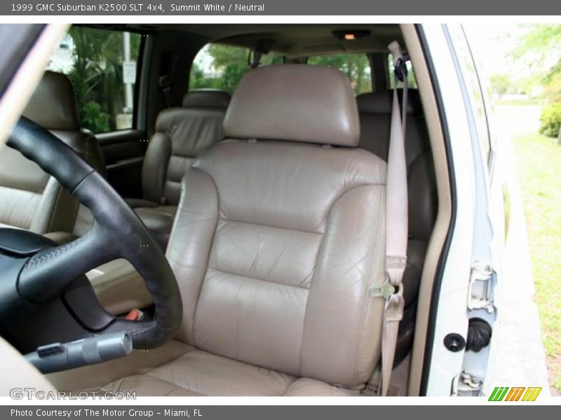 Summit White / Neutral 1999 GMC Suburban K2500 SLT 4x4