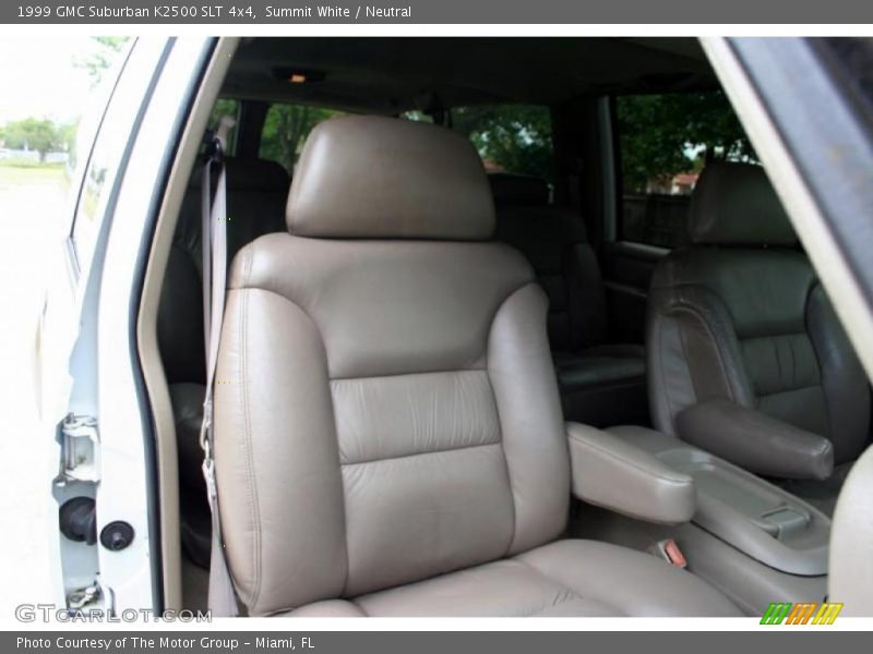 Summit White / Neutral 1999 GMC Suburban K2500 SLT 4x4
