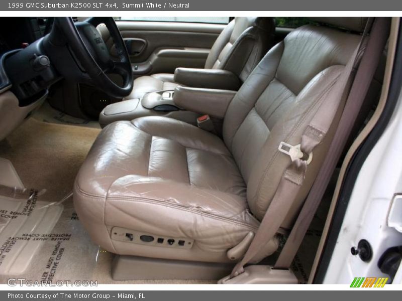Summit White / Neutral 1999 GMC Suburban K2500 SLT 4x4