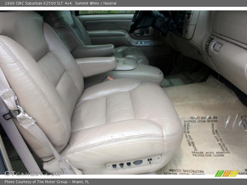Summit White / Neutral 1999 GMC Suburban K2500 SLT 4x4