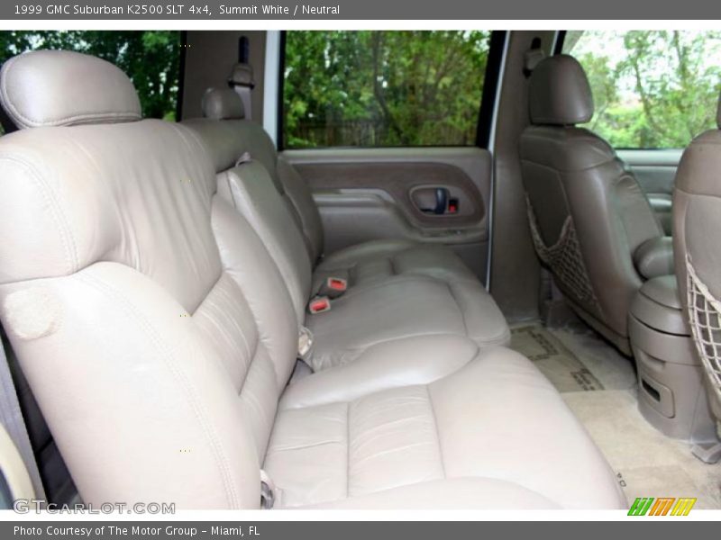 Summit White / Neutral 1999 GMC Suburban K2500 SLT 4x4