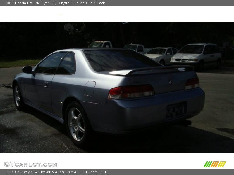 Crystal Blue Metallic / Black 2000 Honda Prelude Type SH