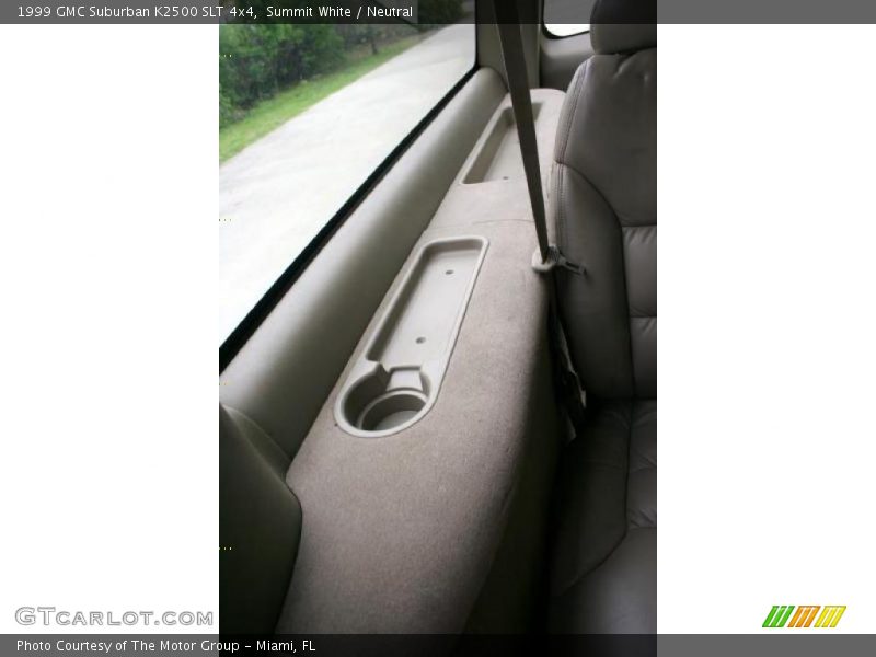 Summit White / Neutral 1999 GMC Suburban K2500 SLT 4x4