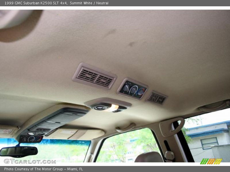 Summit White / Neutral 1999 GMC Suburban K2500 SLT 4x4