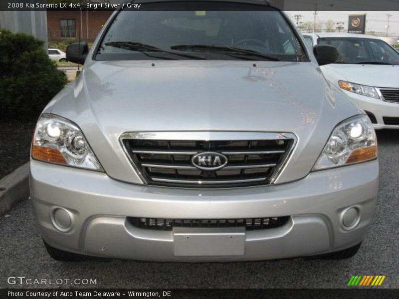 Bright Silver / Gray 2008 Kia Sorento LX 4x4