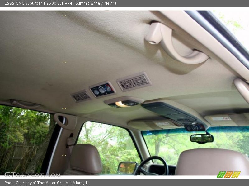 Summit White / Neutral 1999 GMC Suburban K2500 SLT 4x4
