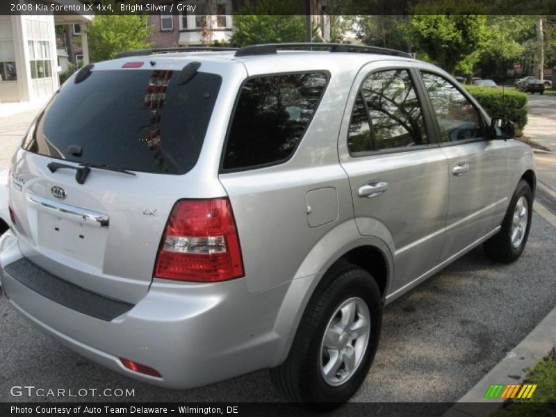 Bright Silver / Gray 2008 Kia Sorento LX 4x4