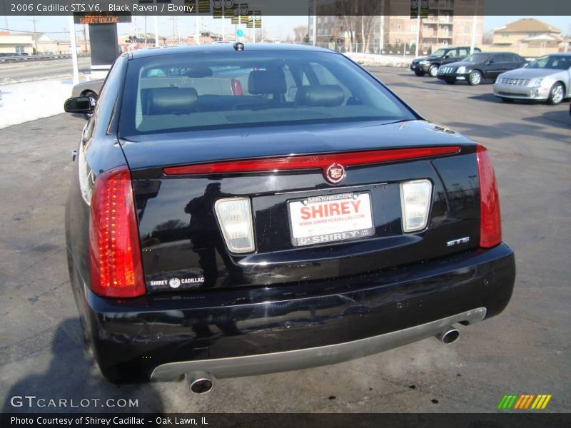 Black Raven / Ebony 2006 Cadillac STS V6
