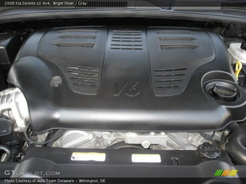 Bright Silver / Gray 2008 Kia Sorento LX 4x4