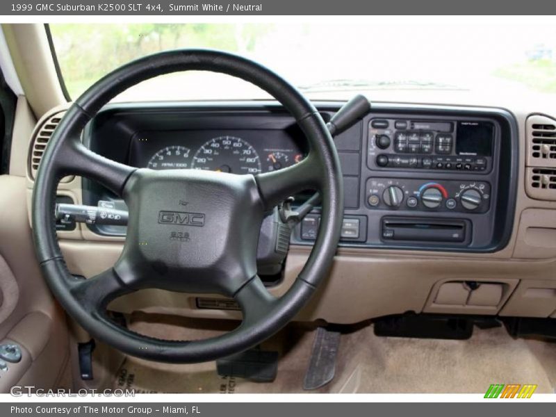 Summit White / Neutral 1999 GMC Suburban K2500 SLT 4x4