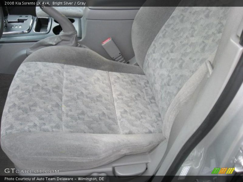 Bright Silver / Gray 2008 Kia Sorento LX 4x4