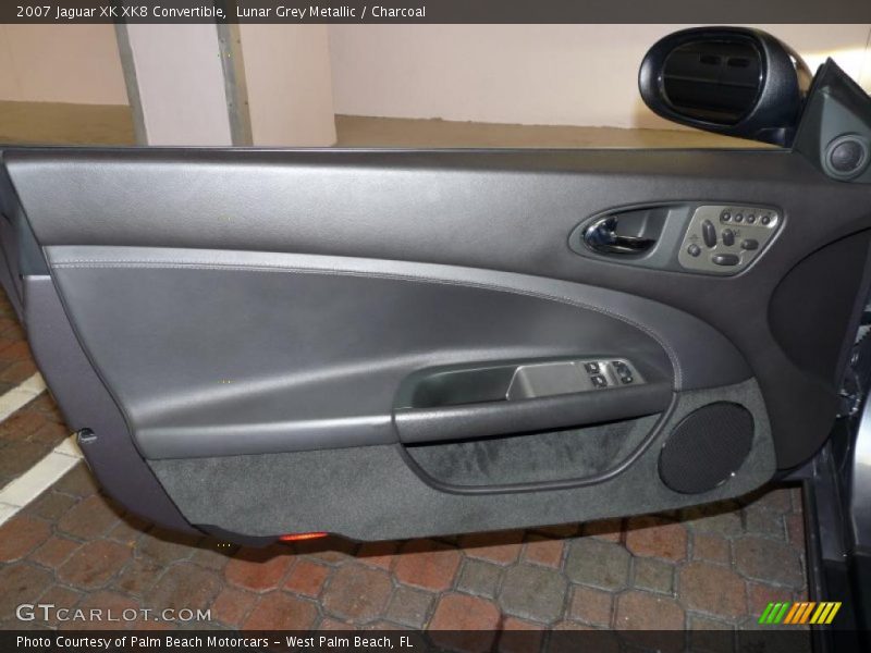 Lunar Grey Metallic / Charcoal 2007 Jaguar XK XK8 Convertible