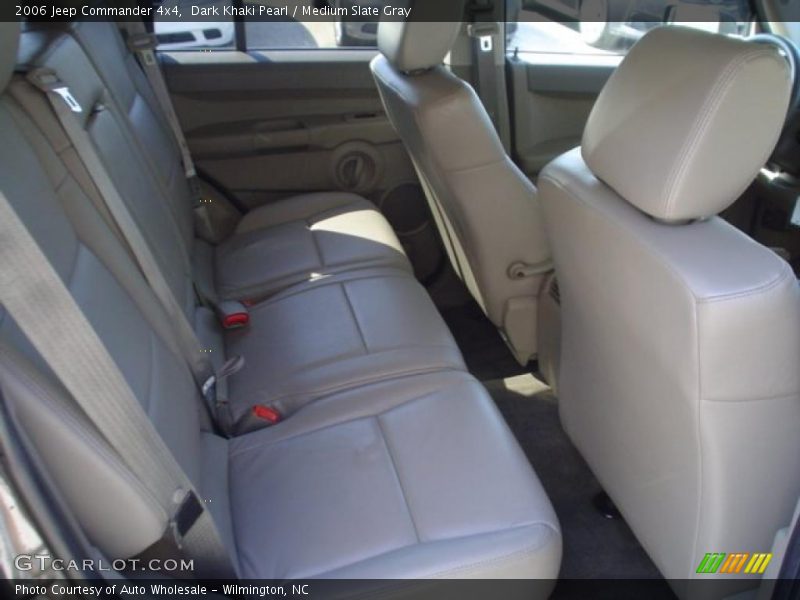 Dark Khaki Pearl / Medium Slate Gray 2006 Jeep Commander 4x4