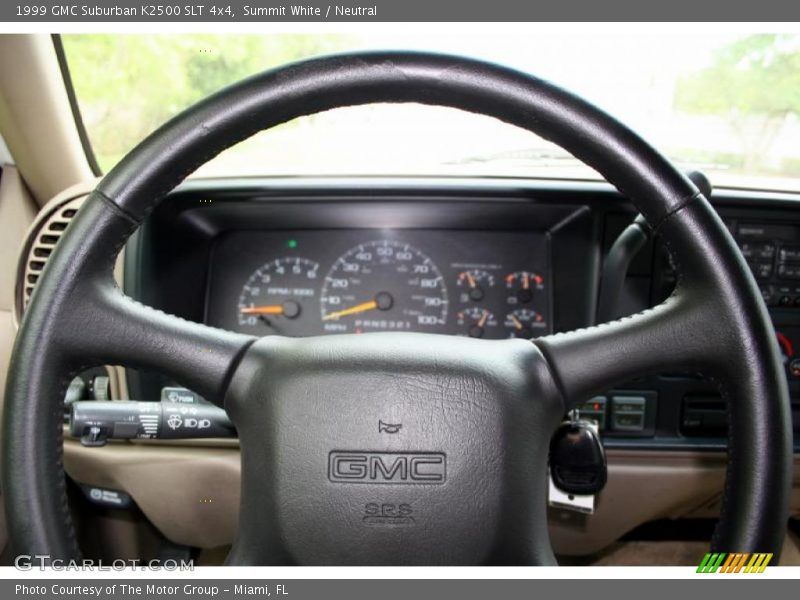 Summit White / Neutral 1999 GMC Suburban K2500 SLT 4x4