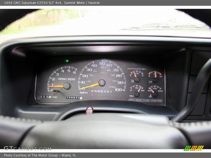 Summit White / Neutral 1999 GMC Suburban K2500 SLT 4x4