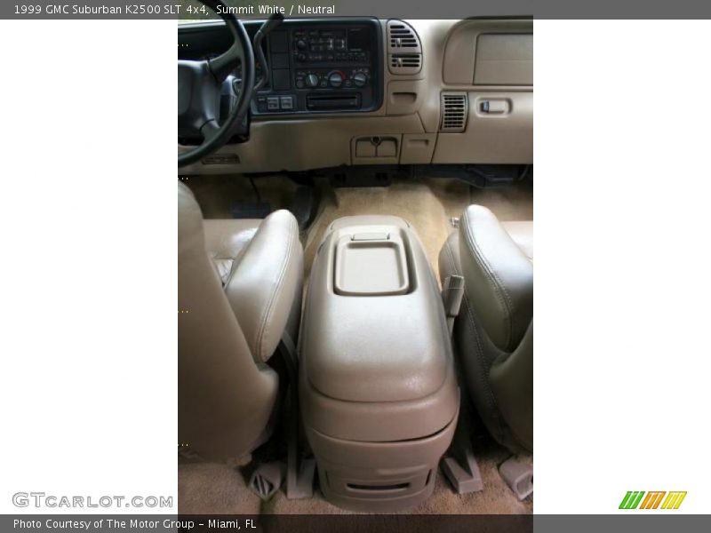 Summit White / Neutral 1999 GMC Suburban K2500 SLT 4x4