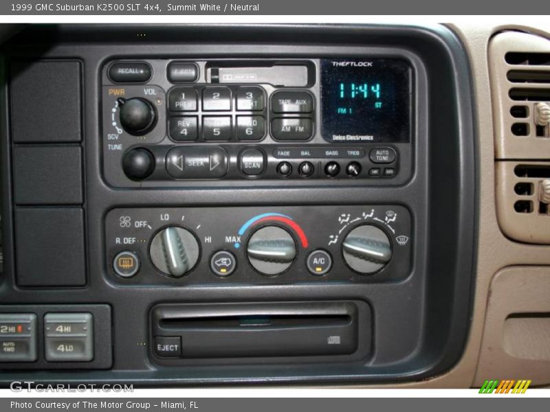 Summit White / Neutral 1999 GMC Suburban K2500 SLT 4x4