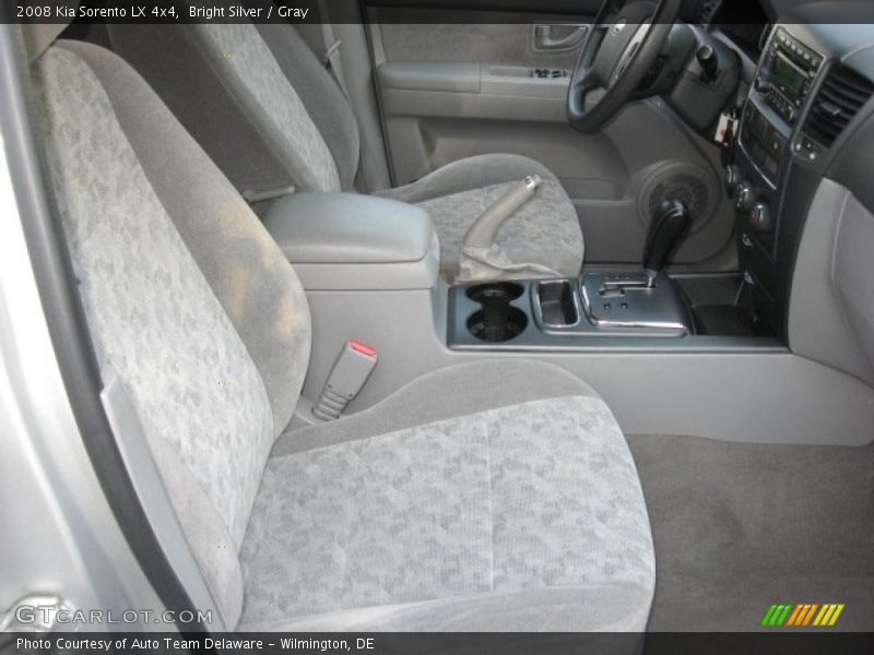 Bright Silver / Gray 2008 Kia Sorento LX 4x4