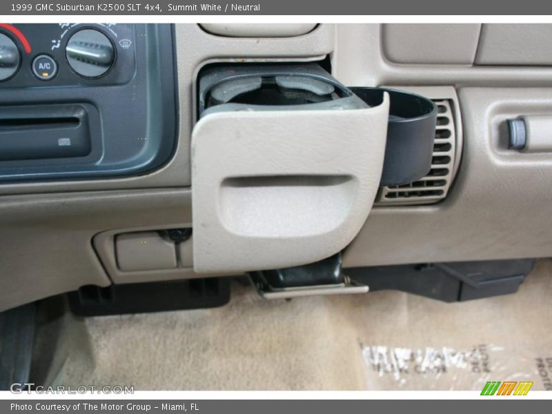 Summit White / Neutral 1999 GMC Suburban K2500 SLT 4x4