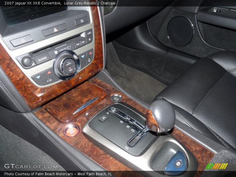 Lunar Grey Metallic / Charcoal 2007 Jaguar XK XK8 Convertible
