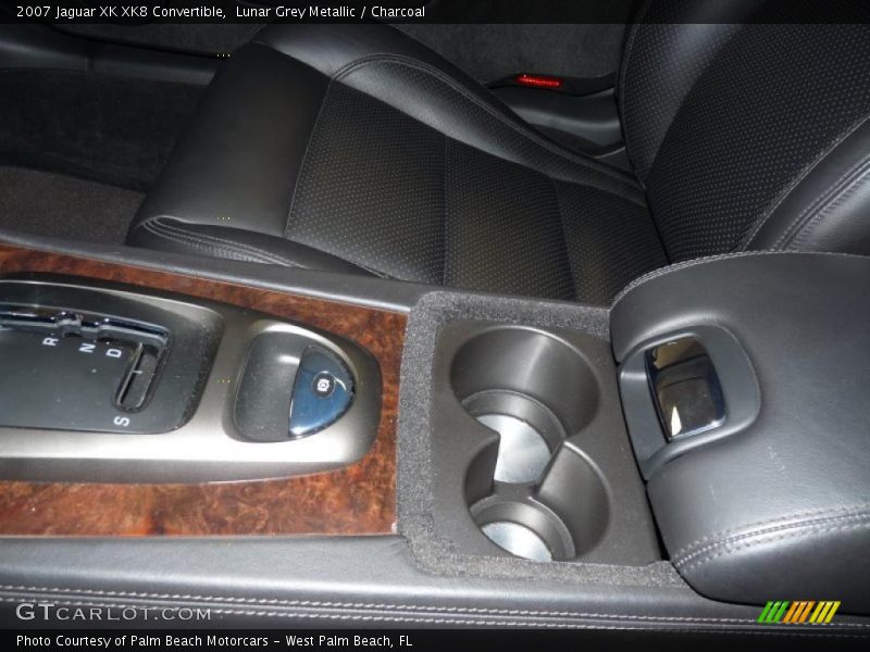 Lunar Grey Metallic / Charcoal 2007 Jaguar XK XK8 Convertible