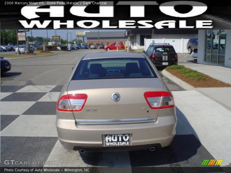 Dune Pearl Metallic / Dark Charcoal 2006 Mercury Milan V6