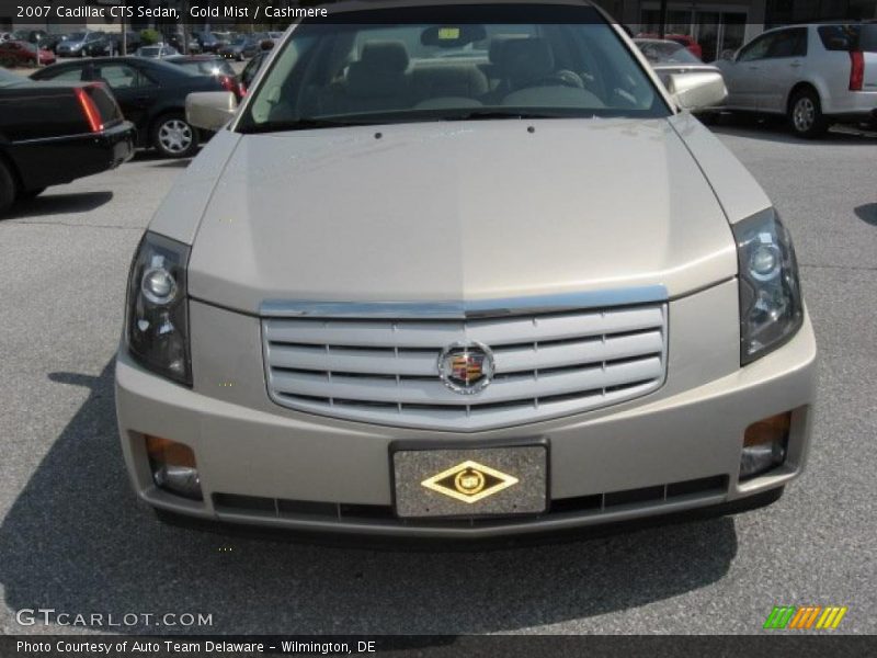 Gold Mist / Cashmere 2007 Cadillac CTS Sedan