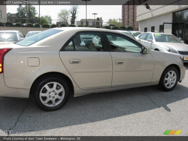 Gold Mist / Cashmere 2007 Cadillac CTS Sedan