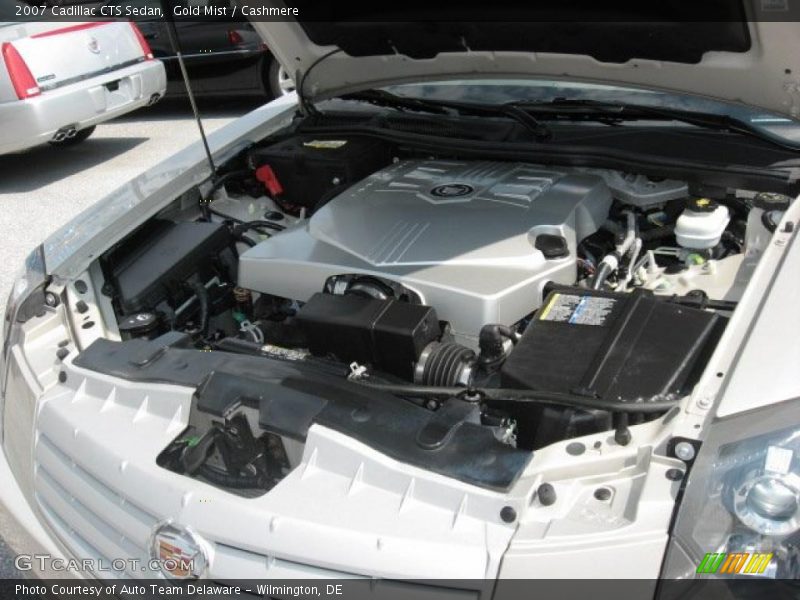 Gold Mist / Cashmere 2007 Cadillac CTS Sedan