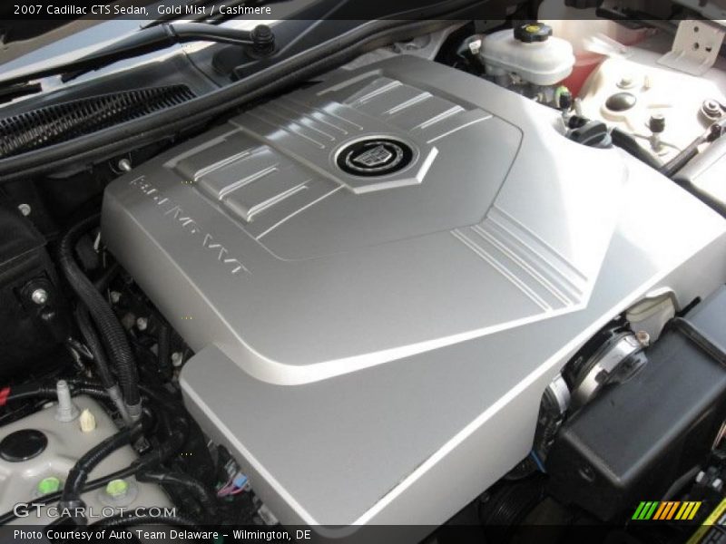 Gold Mist / Cashmere 2007 Cadillac CTS Sedan